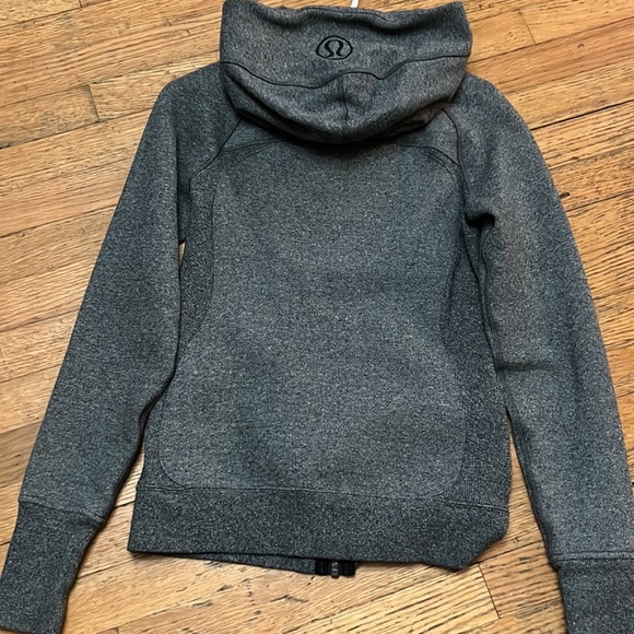 Lululemon women’s gray zip up hoodie - Picture 2 of 5